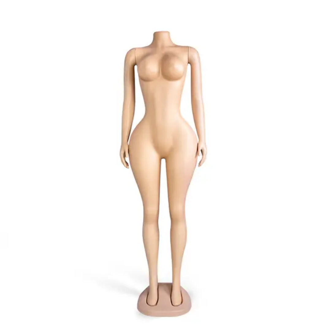 Non detachable Headless and Armless Plastic Female Mannequins Non detachable Headless and Armless Plastic Female Mannequins