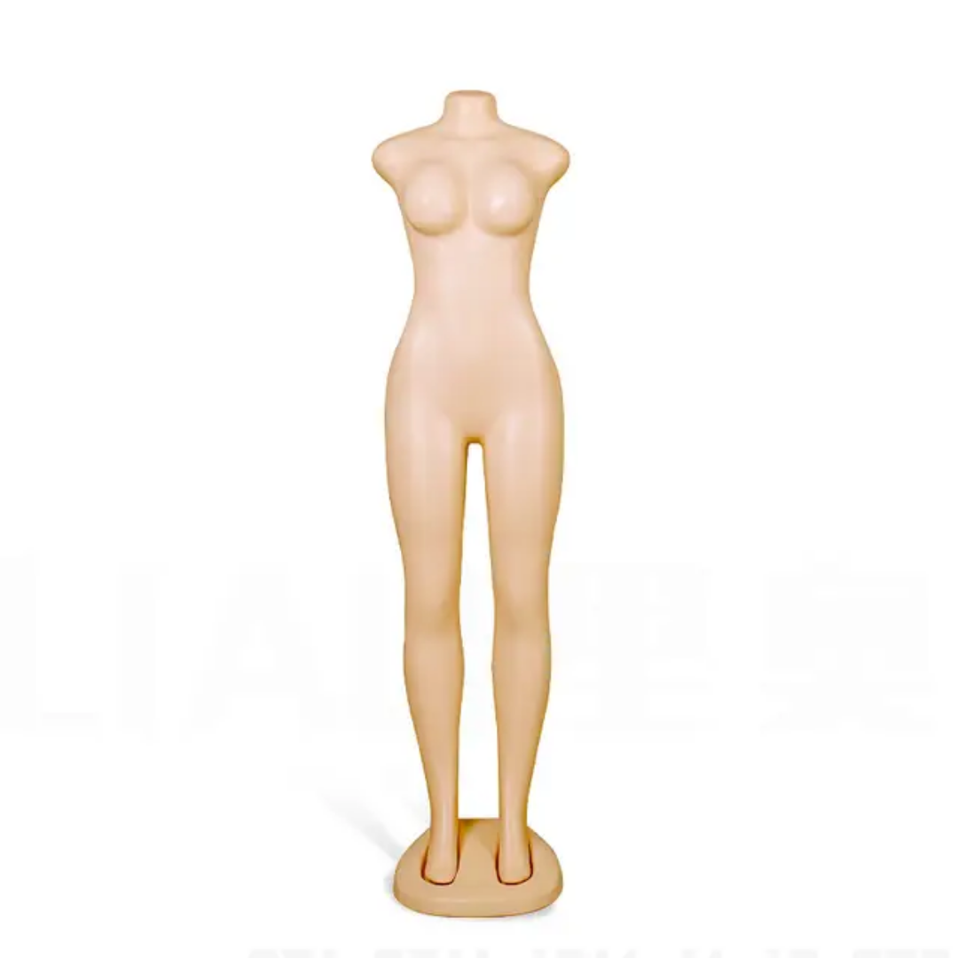 Non detachable Headless and Armless Plastic Female Mannequins Non detachable Headless and Armless Plastic Female Mannequins