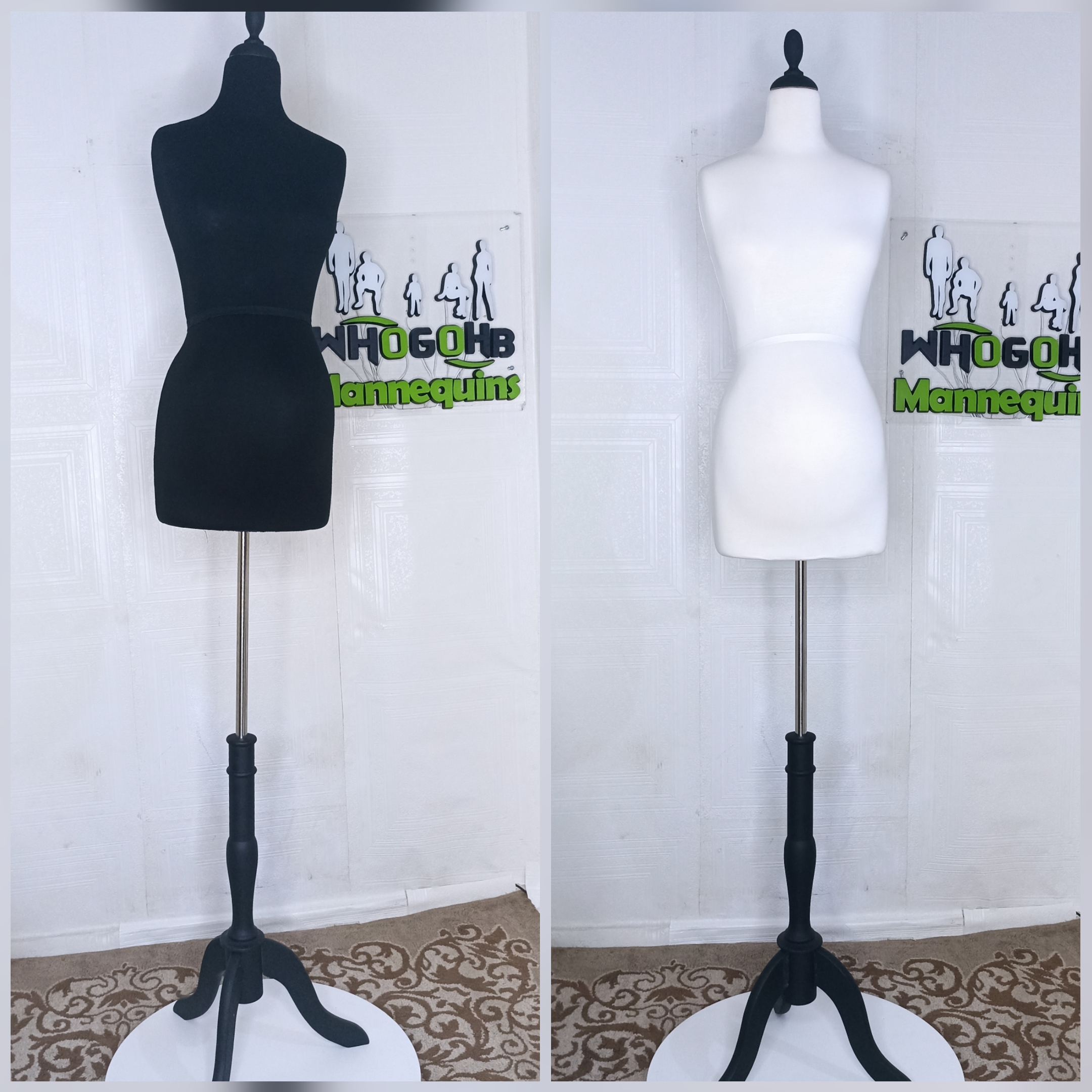 Pregnant Half Body Female Dressform Mannequin Pregnant Half Body Female Dressform Mannequin
