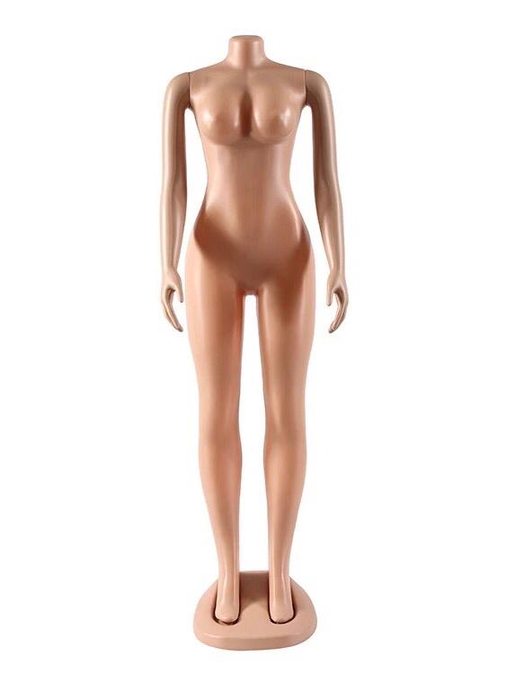 Non detachable Headless and Armless Plastic Female Mannequins Non detachable Headless and Armless Plastic Female Mannequins