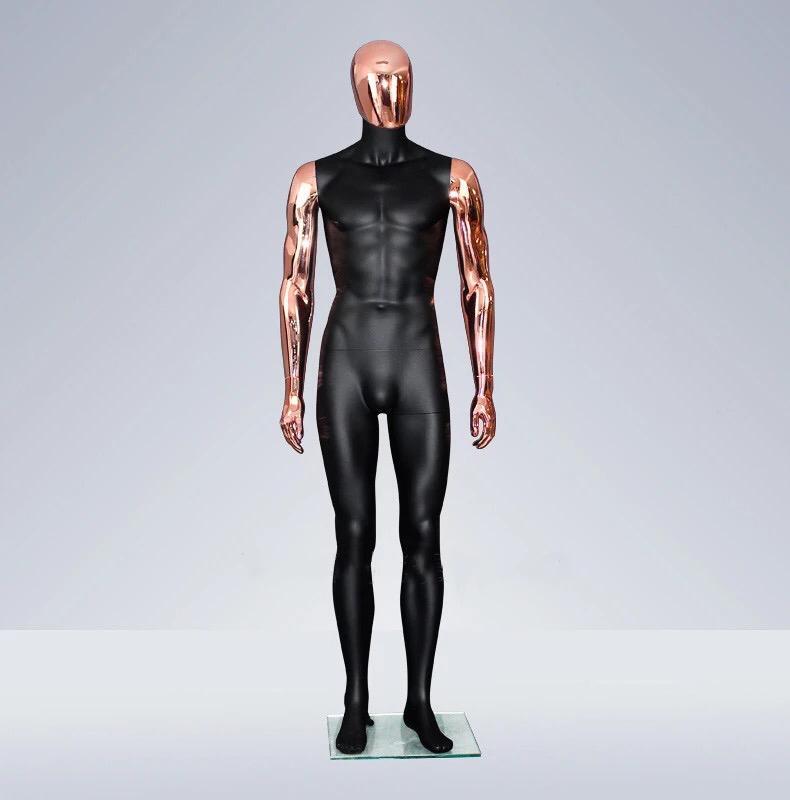 Chrome FRP Plastic Full Body Male Mannequin Chrome FRP Plastic Full Body Male Mannequin