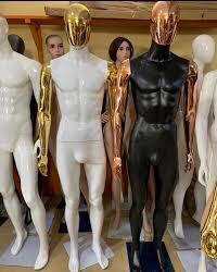 Chrome FRP Plastic Full Body Male Mannequin Chrome FRP Plastic Full Body Male Mannequin