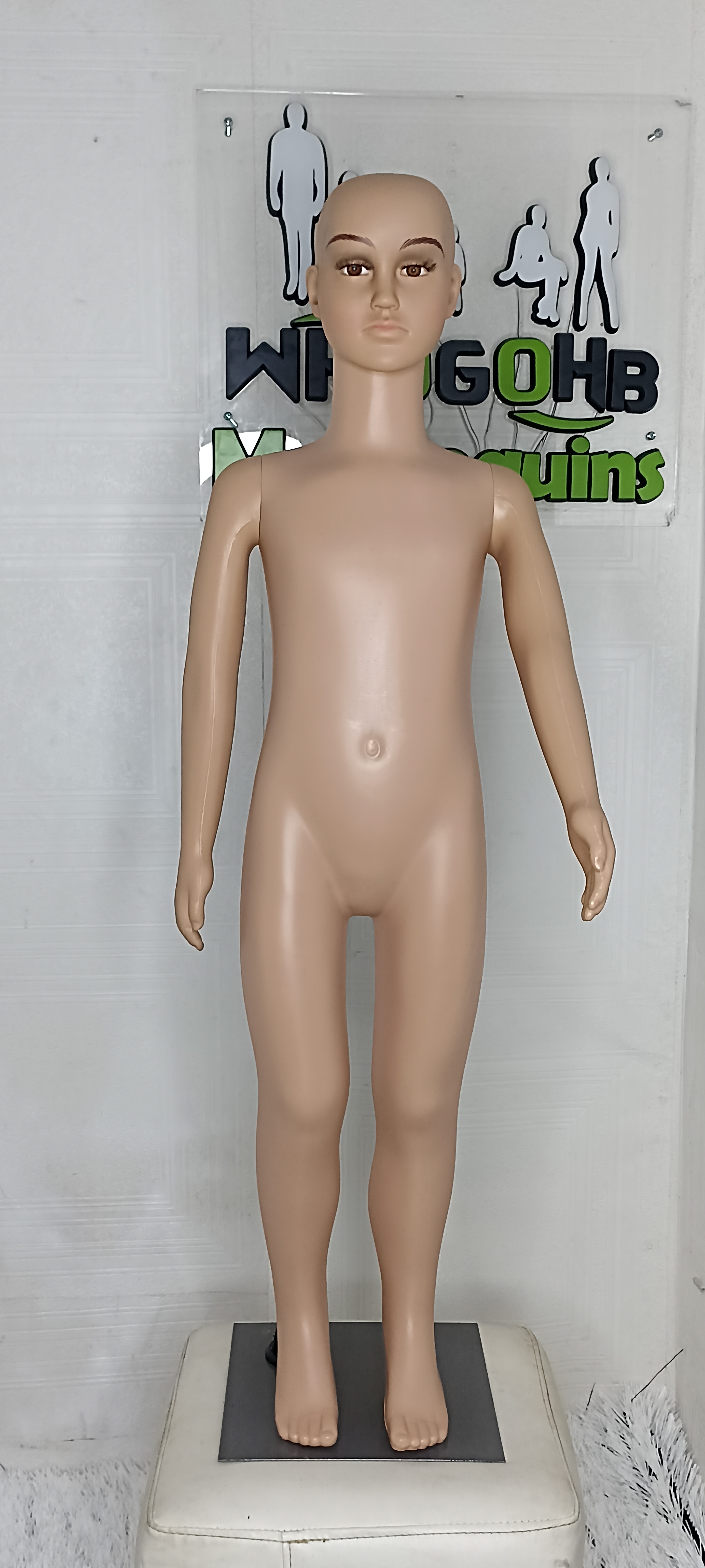 Unisex Brown Skin Plastic Full Body Kids Children Mannequin Unisex Brown Skin Plastic Full Body Kids Children Mannequin