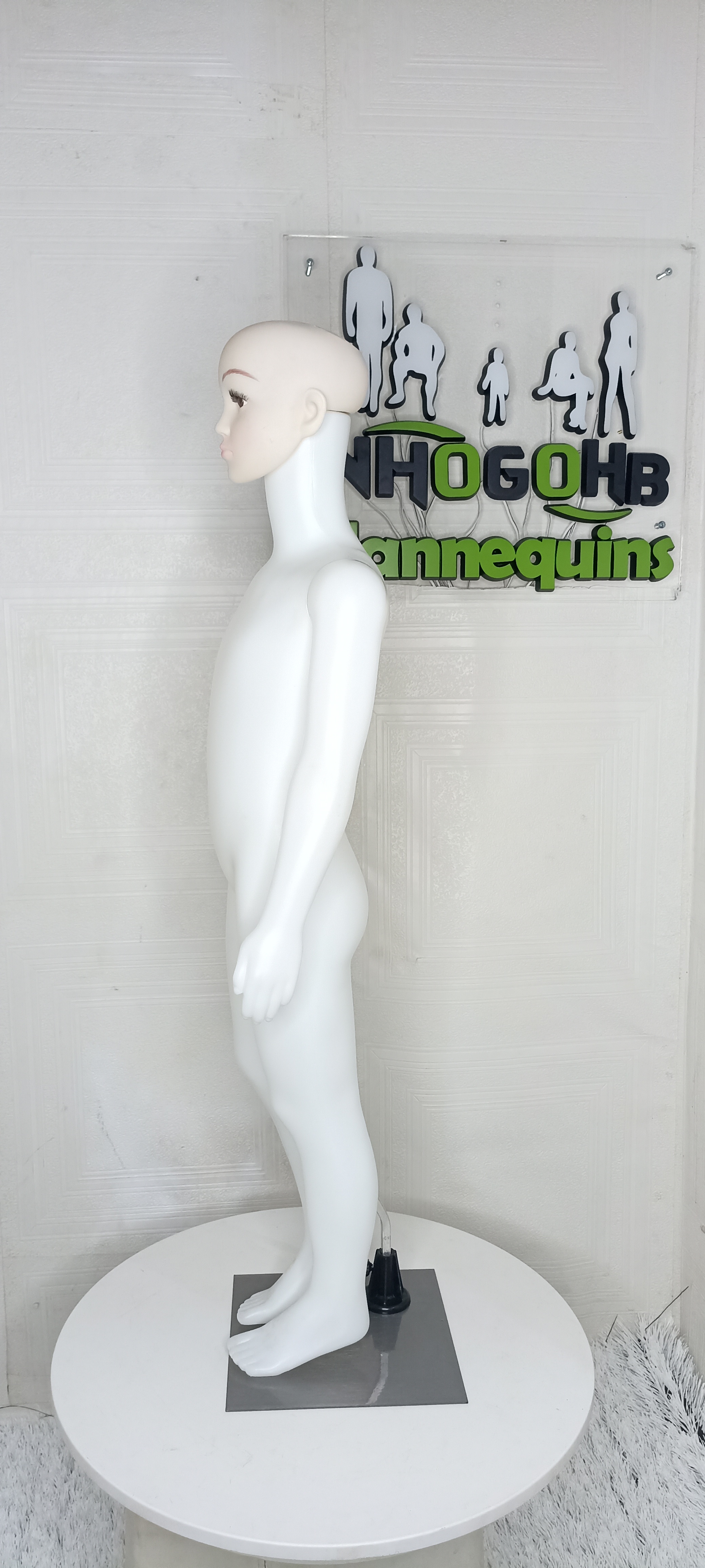Unisex Realistic Face Plastic White Kids Children Full Body Mannequin Medium Age 3-5 yrs Unisex Realistic Face Plastic White Kids Children Full Body Mannequin Medium Age 3-5 yrs