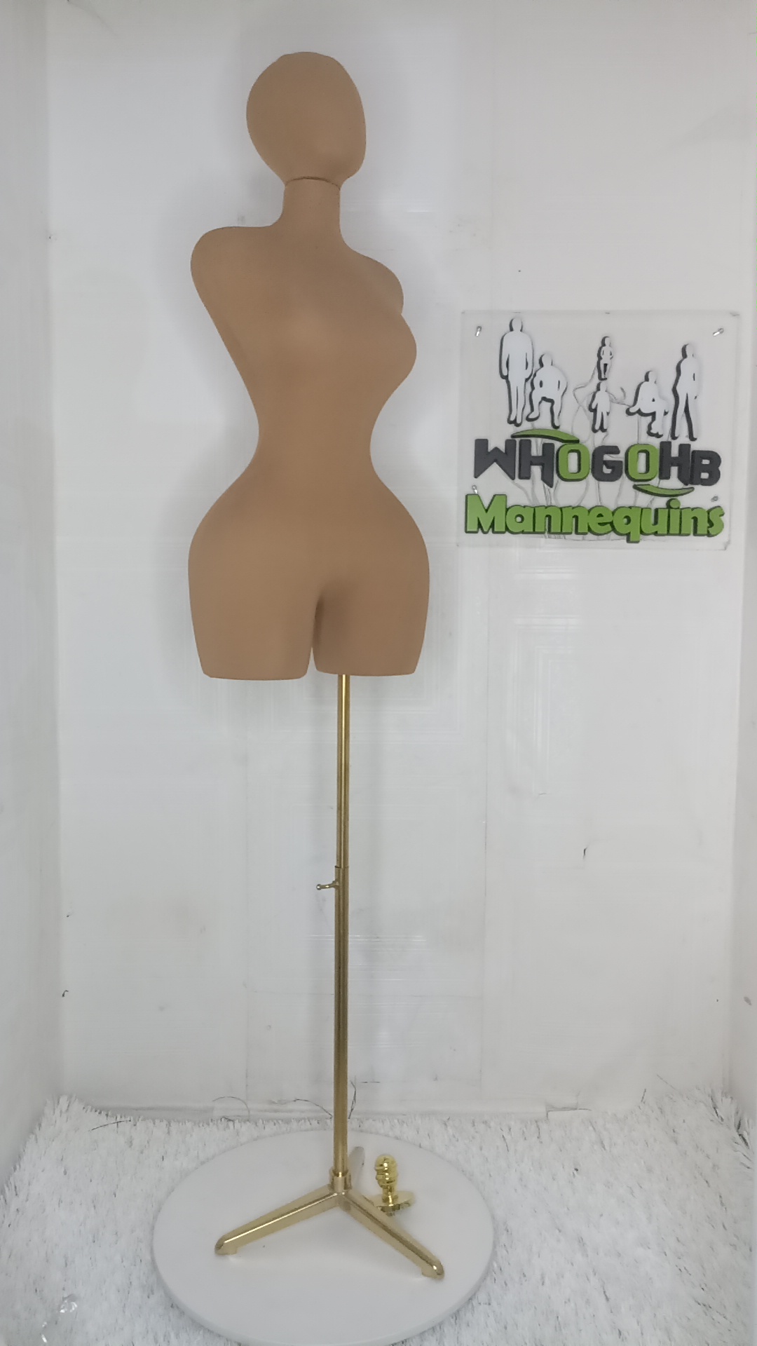 Destiny Etik BBL Divided Thighs Fully Pinnable Dressform Mannequin Destiny Etik BBL Divided Thighs Fully Pinnable Dressform Mannequin