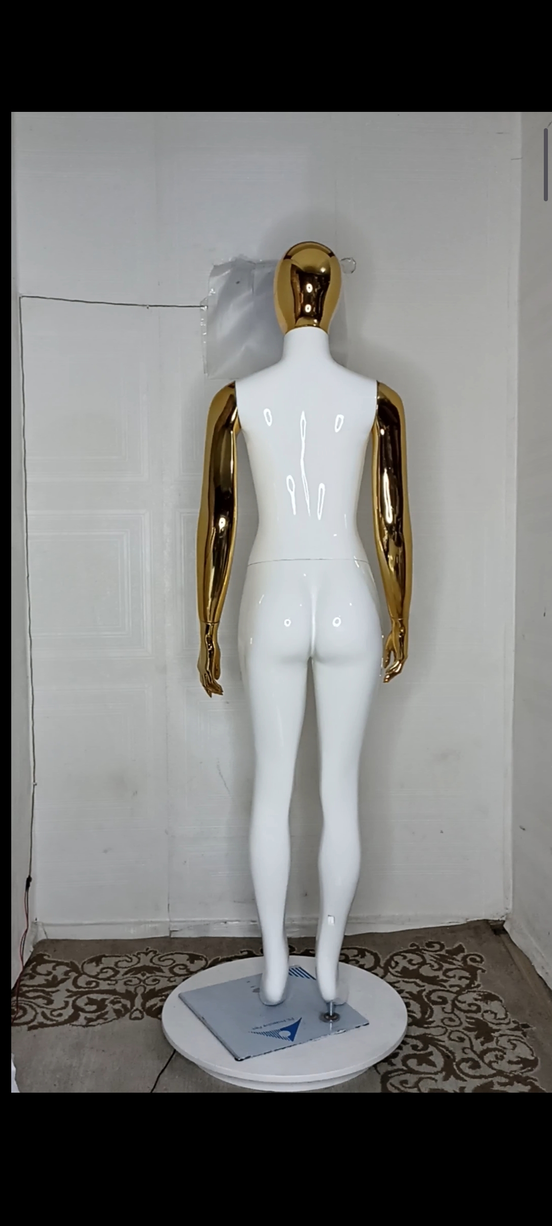 Female Mannequin-2 tones Colour-Full Fibreglass Size 10 Female Mannequin-2 tones Colour-Full Fibreglass Size 10