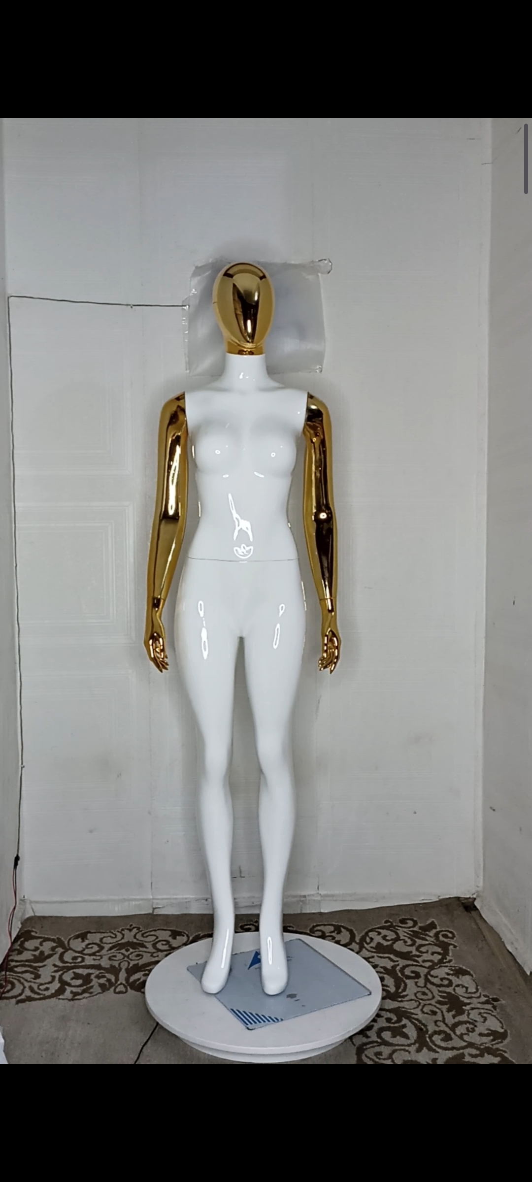 Female Mannequin-2 tones Colour-Full Fibreglass Size 10 Female Mannequin-2 tones Colour-Full Fibreglass Size 10