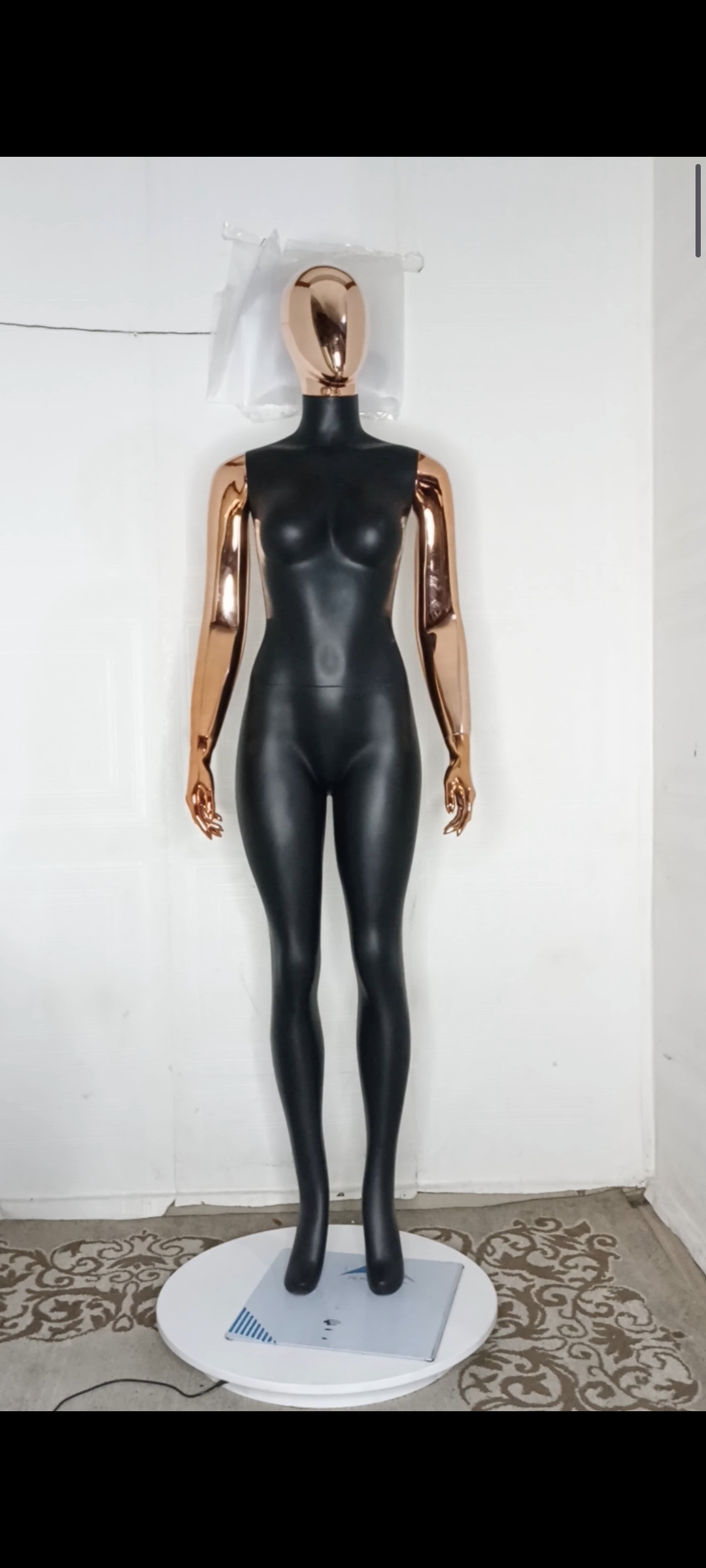 Female Mannequin-2 tones Colour-Full Fibreglass Size 10 Female Mannequin-2 tones Colour-Full Fibreglass Size 10