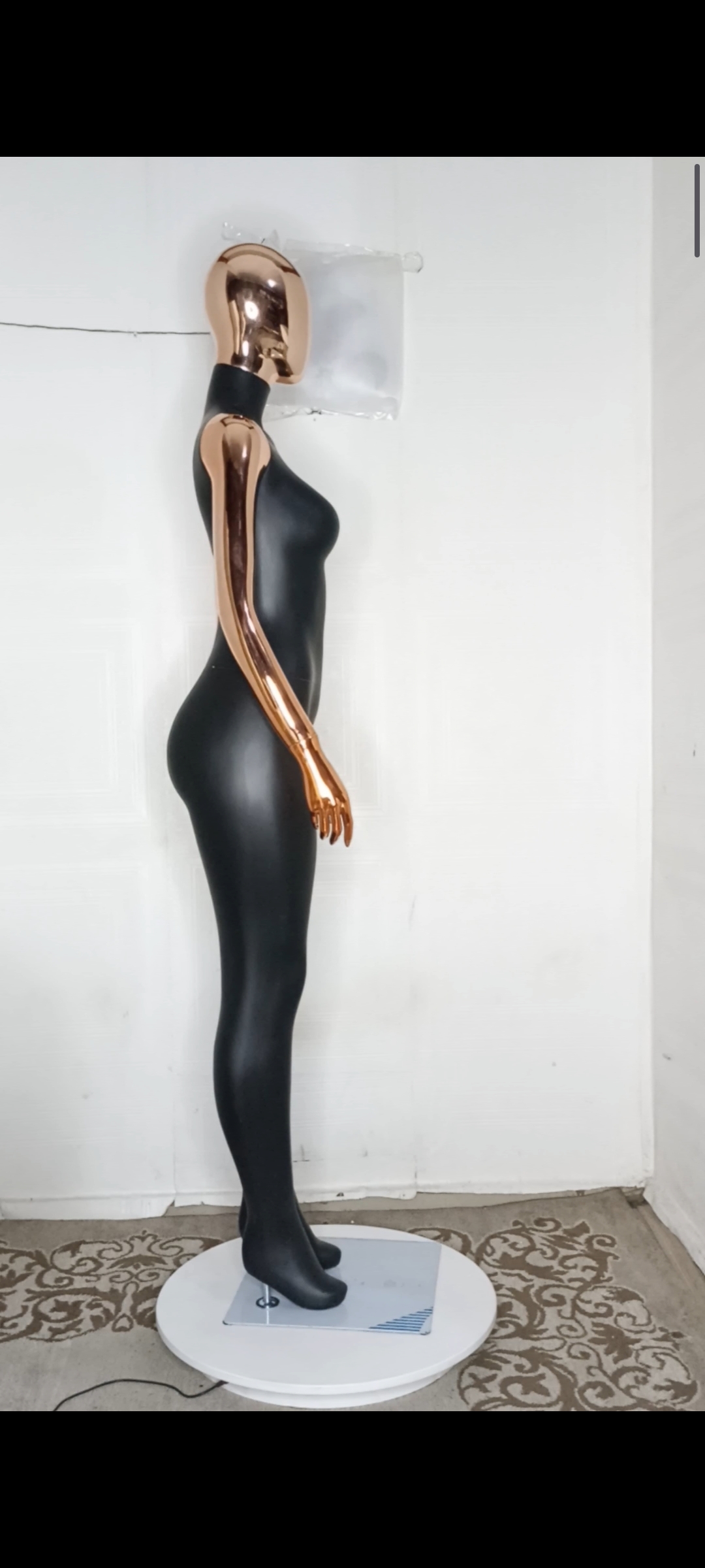 Female Mannequin-2 tones Colour-Full Fibreglass Size 10 Female Mannequin-2 tones Colour-Full Fibreglass Size 10