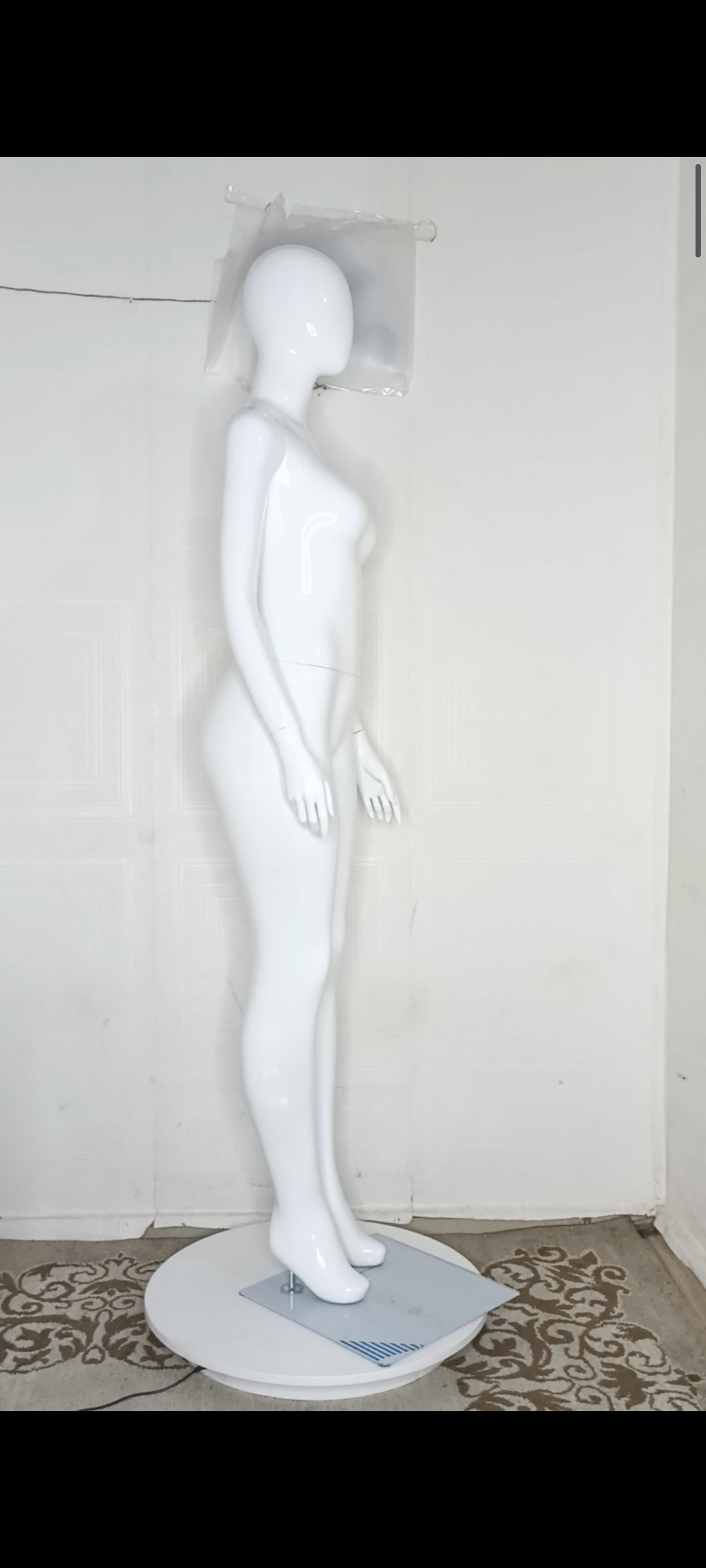 Female Mannequin-Full Plain Colour-Full Fibreglass Size 10 Female Mannequin-Full Plain Colour-Full Fibreglass Size 10