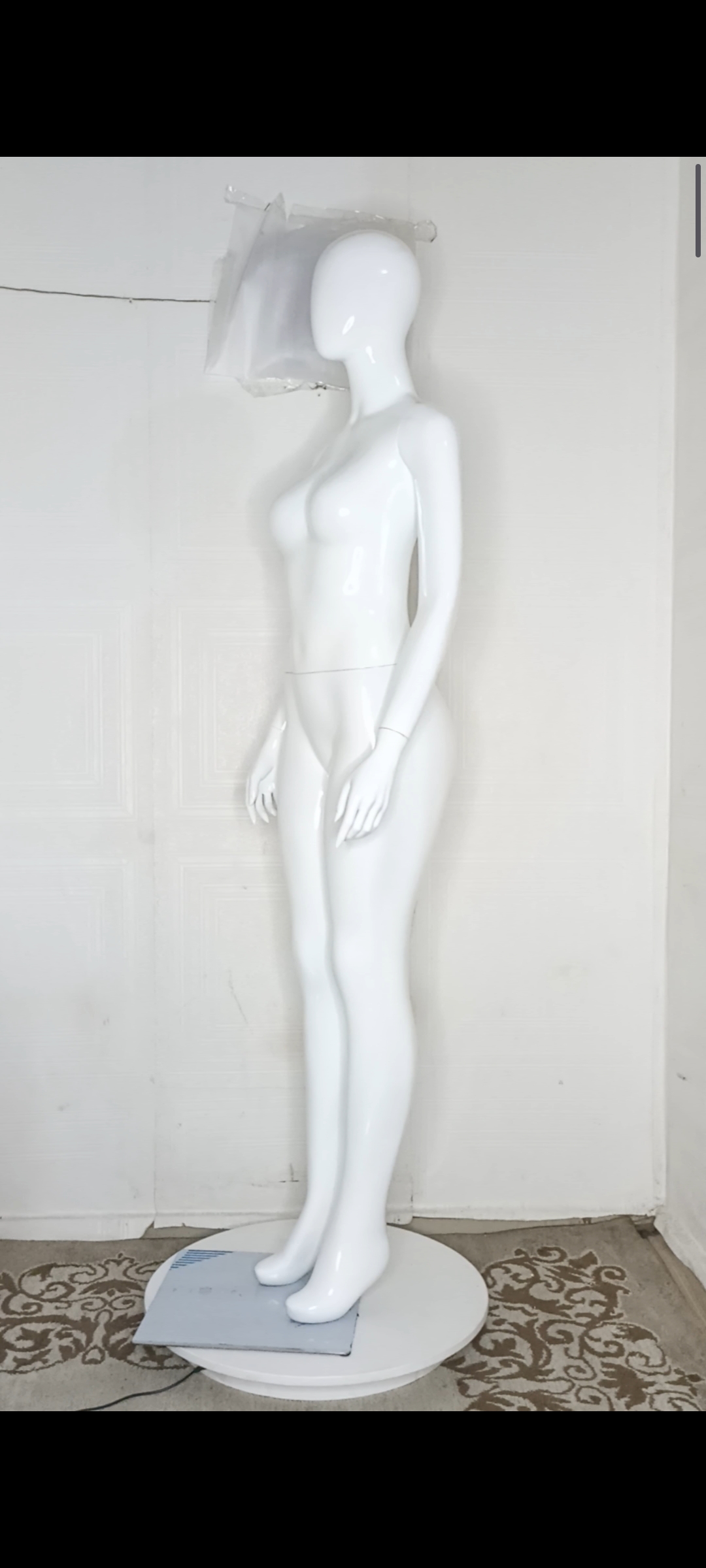 Female Mannequin-Full Plain Colour-Full Fibreglass Size 10 Female Mannequin-Full Plain Colour-Full Fibreglass Size 10