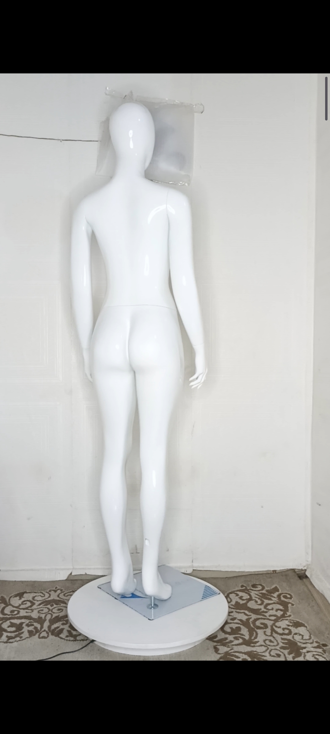 Female Mannequin-Full Plain Colour-Full Fibreglass Size 10 Female Mannequin-Full Plain Colour-Full Fibreglass Size 10