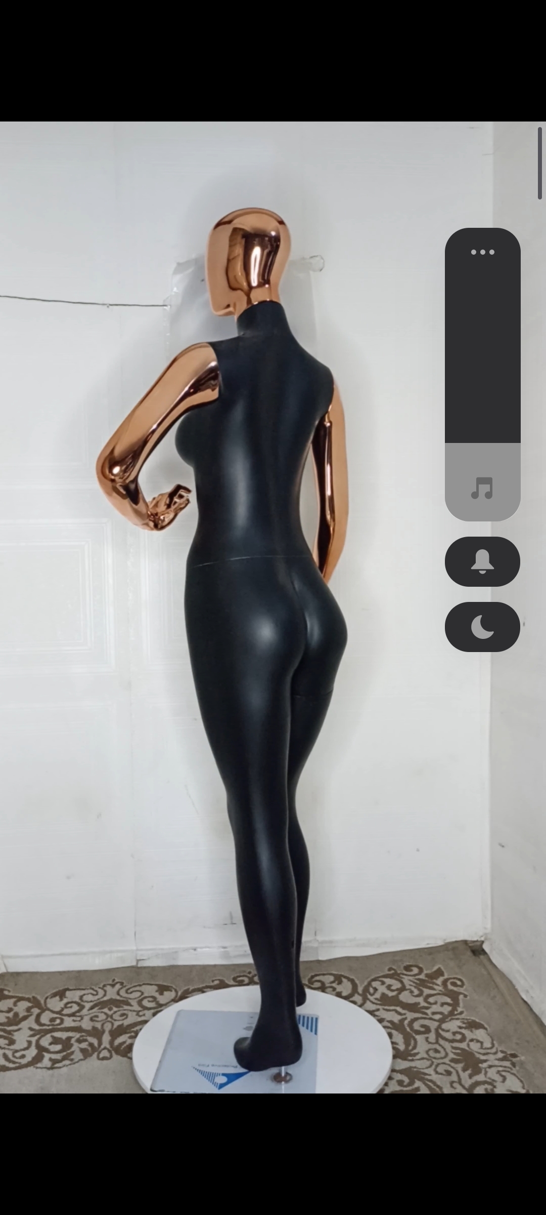 Female Mannequin-2 tones Colour-Full Fibreglass Size 12 with Posture Female Mannequin-2 tones Colour-Full Fibreglass Size 12 with Posture
