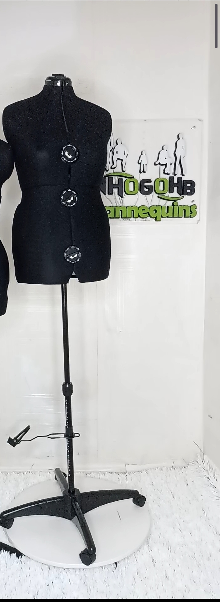 Dial Adjustable Female Dressform Mannequin Dial Adjustable Female Dressform Mannequin